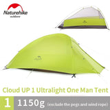 Naturehike Cloud Up Series 1 2 3 Person Camping Tent Outdoor Ultralight Camp Equipment Gear