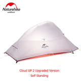 Naturehike Cloud Up Series 1 2 3 Person Camping Tent Outdoor Ultralight Camp Equipment Gear