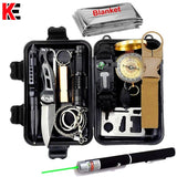 Survival kit set military outdoor travel