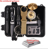 Survival kit set military outdoor travel