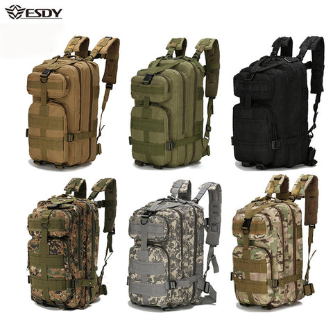 Outdoor Military Rucksacks 1000D Nylon 30L Waterproof Tactical backpac – Dropsipsumo Camping Outdoor Military Rucksacks 1000D Nylon 30L Waterproof Tactical backpac – Dropsipsumo Camping