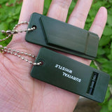 1PC Survival Whistle Plastic Super Loud