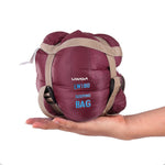 LIXADA 190 * 75cm Outdoor Envelope Sleeping Bag Camping Travel Hiking Ultra-light Sleeping Bag Travel Bag Hiking LW180 680g
