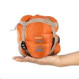 LIXADA 190 * 75cm Outdoor Envelope Sleeping Bag Camping Travel Hiking Ultra-light Sleeping Bag Travel Bag Hiking LW180 680g