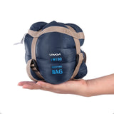 LIXADA 190 * 75cm Outdoor Envelope Sleeping Bag Camping Travel Hiking Ultra-light Sleeping Bag Travel Bag Hiking LW180 680g