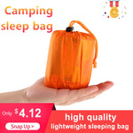 New High Quality Lightweight Camping Sleeping Bag Outdoor Emergency Sleeping Bag With Drawstring Sack For Camping Travel Hiking